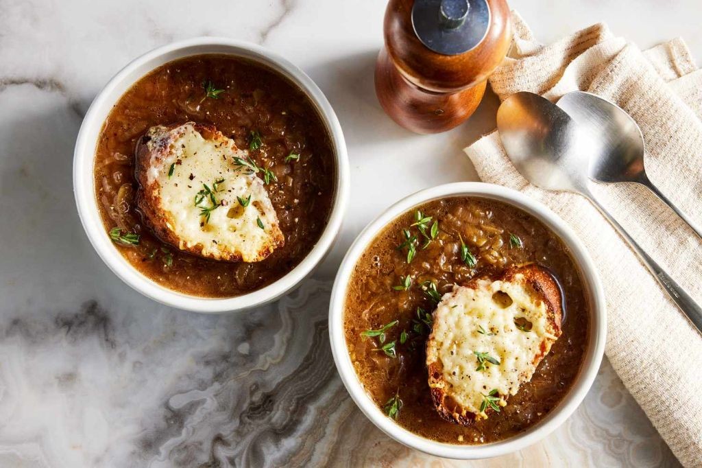 French Onion Crockpot Soup
