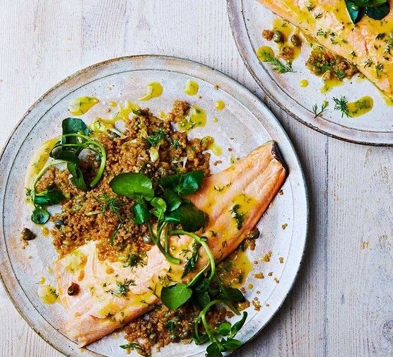 Fried Trout with Dill and Mustard Sauce