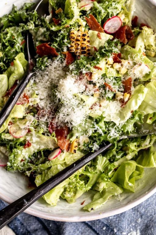 Frisee Salad with Crispy Prosciutto and Parmesan
