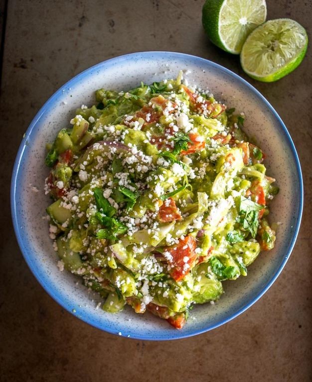 Frisee and Avocado Salad with Lime-Cilantro Dressing
