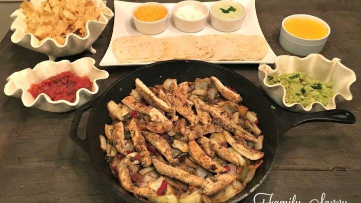 Frozen Chicken Fajitas