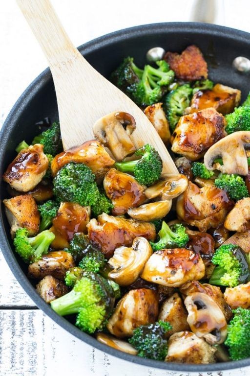 Frozen Chicken and Broccoli Stir-Fry
