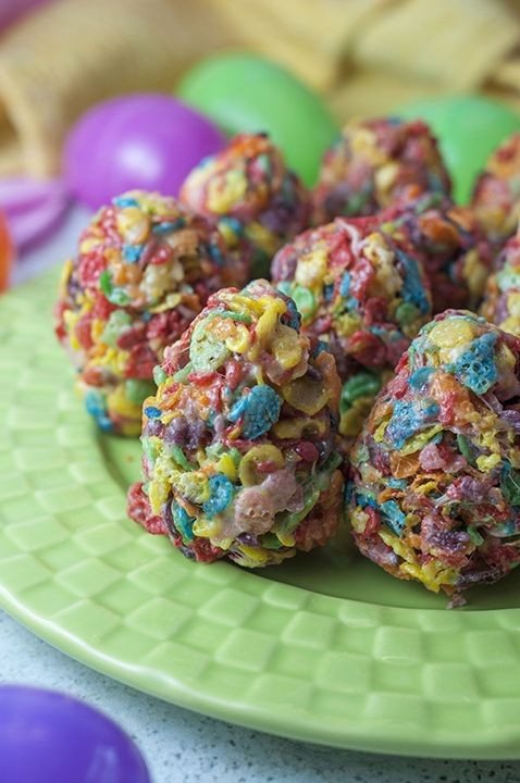 Fruity Pebbles Easter Treats