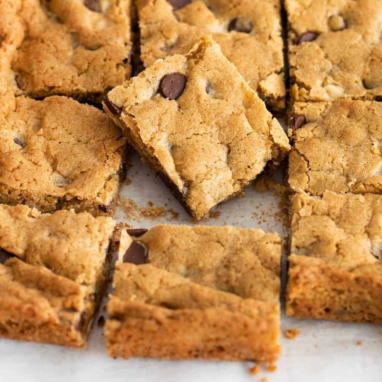Fudgy Gluten-Free Blondies
