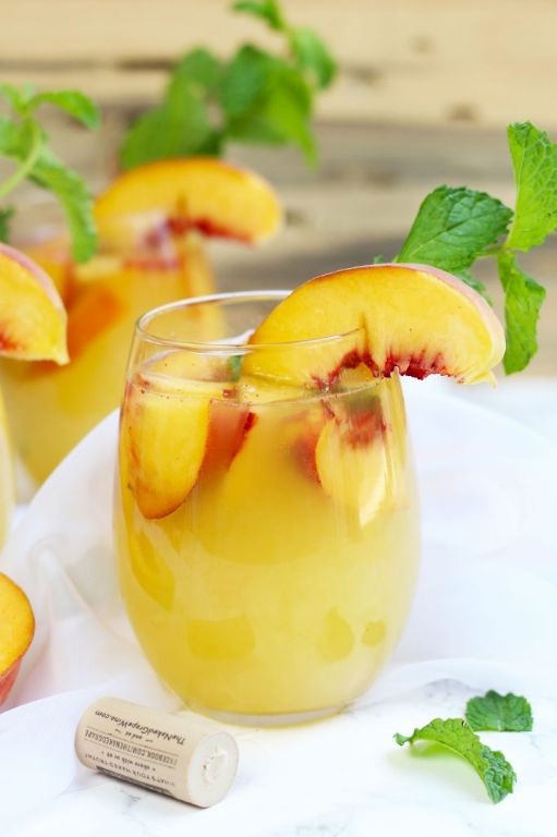 Fuzzy Navel Sangria