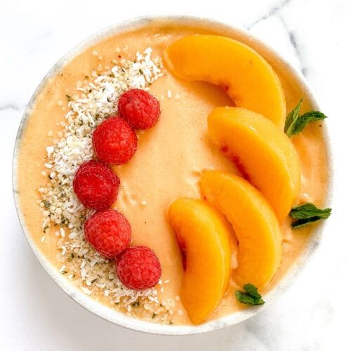 Fuzzy Navel Smoothie Bowl