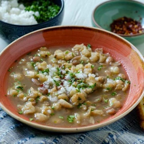 Gallo Pinto Soup with Vegetables
