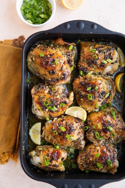 Garlic Butter Baked Chicken Legs