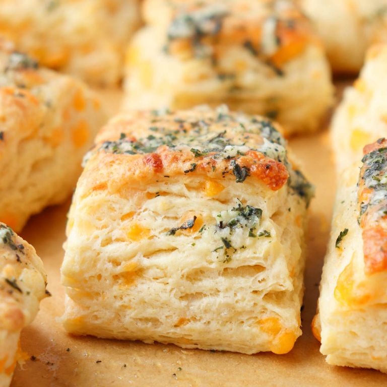Garlic Butter Cheddar Biscuits