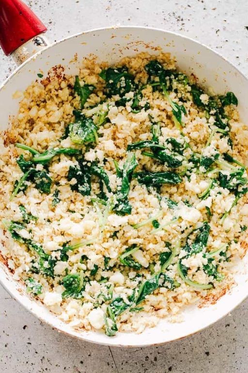 Garlic Butter Chinese Cauliflower Rice