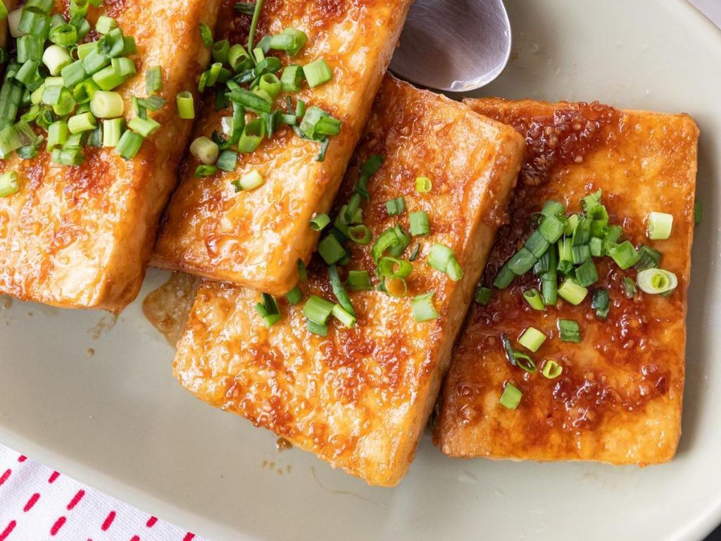 Garlic Butter Keto Tofu Steaks