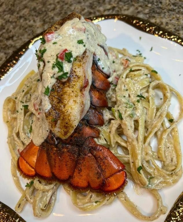 Garlic Butter Lobster Rasta Pasta