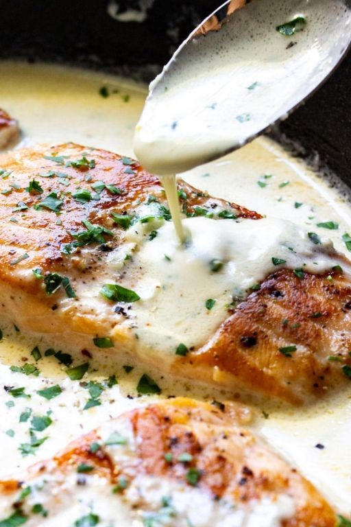 Garlic Butter Salmon Dip