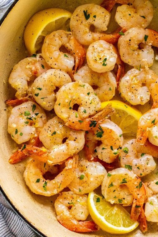 Garlic Butter Shrimp Tapsilog
