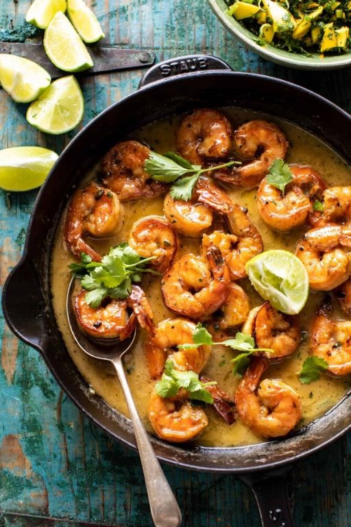 Garlic Butter Shrimp in Coconut Oil