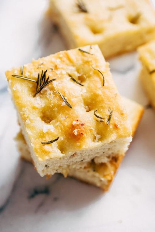 Garlic Herb Focaccia Bread