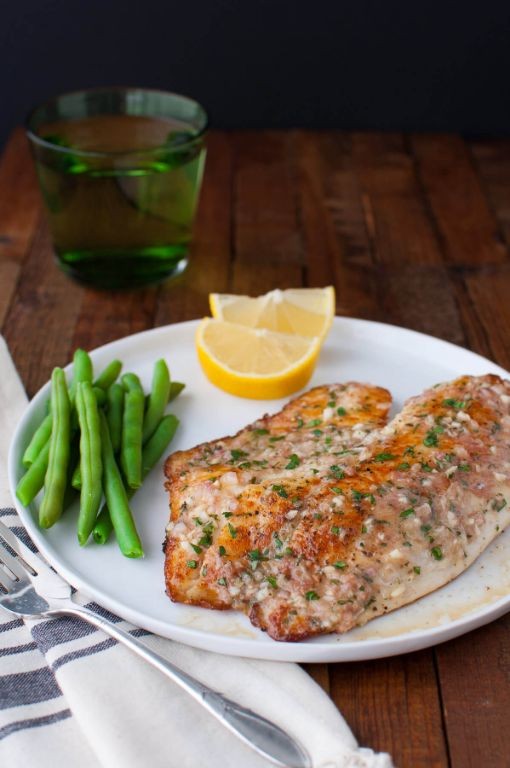 Garlic Herb Pan Fried Tilapia