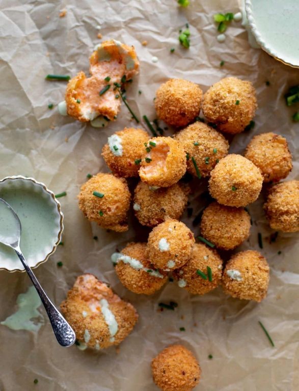 Garlic Herb Pimento Cheese Bites