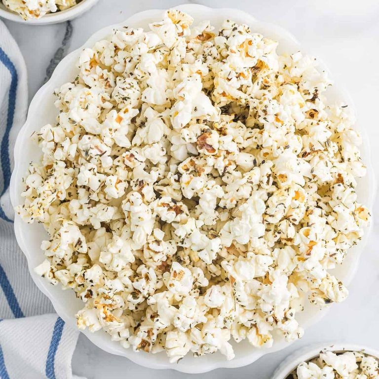 Garlic Herb Popcorn