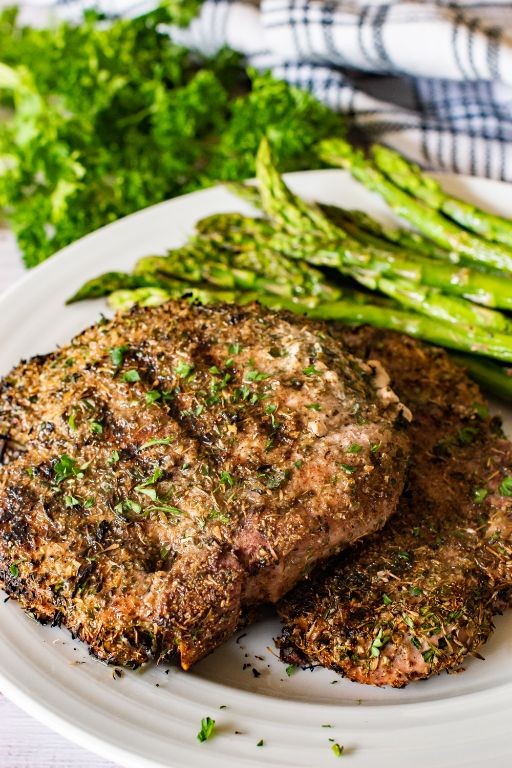 Garlic Herb Pork Chop Rub