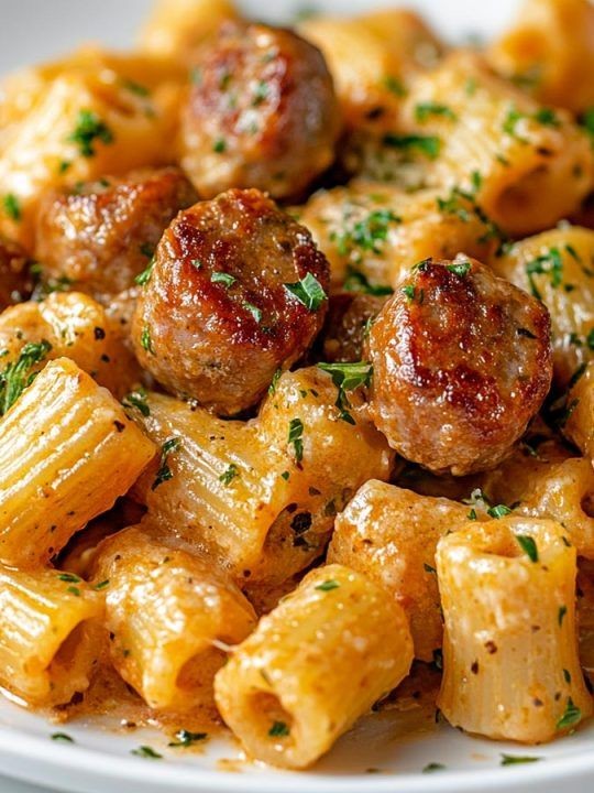 Garlic Parmesan Breakfast Sausage Bites