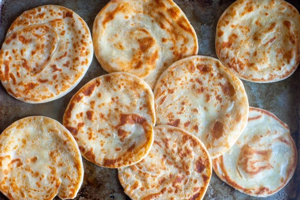 Garlic Yogurt Flatbread
