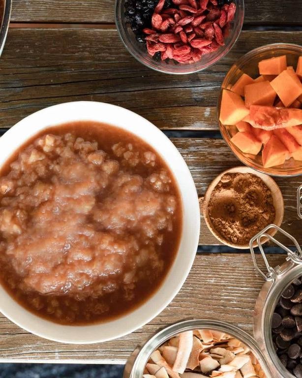 Gentle Applesauce with Protein Powder