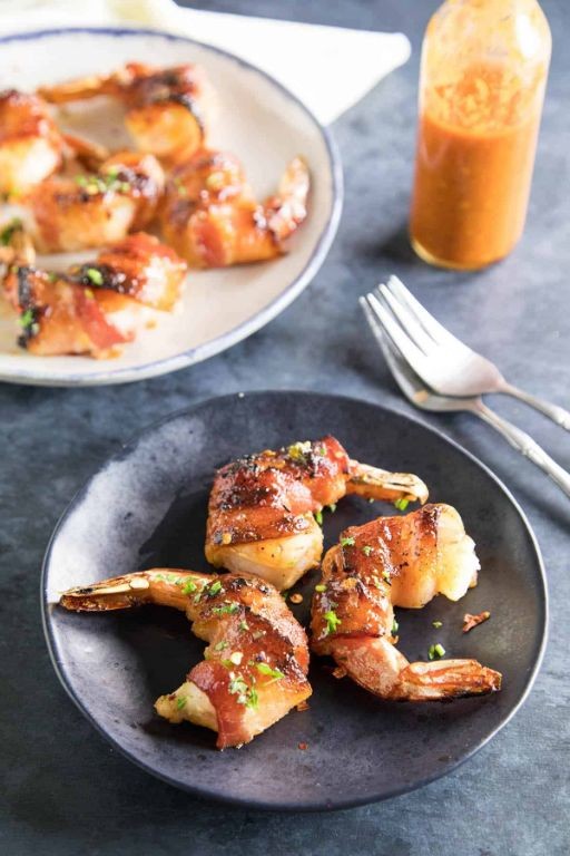 Ghost Pepper Honey Glazed Shrimp