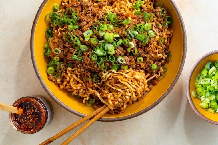 Ghost Pepper Stir-Fried Noodles