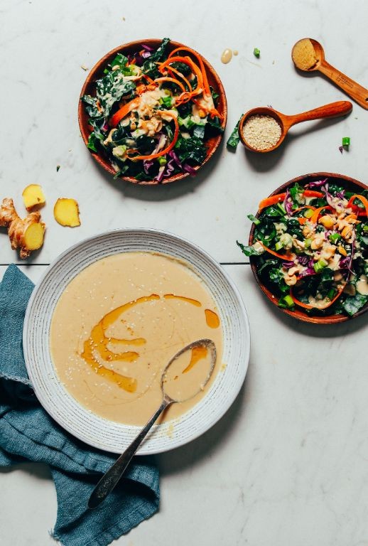 Ginger Miso Tahini Dressing