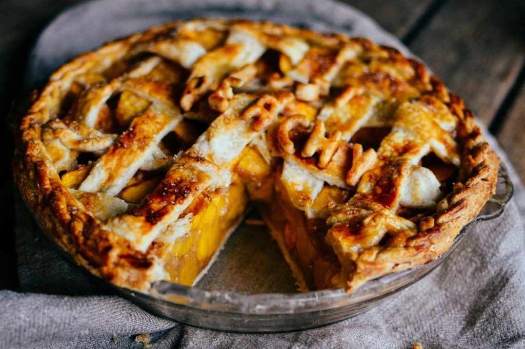 Ginger Peach Pie Filling