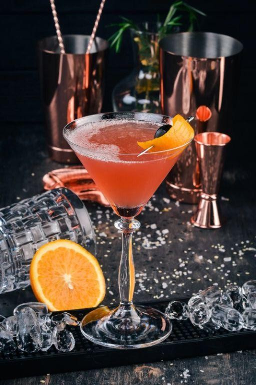 Ginger Peach Sparkler