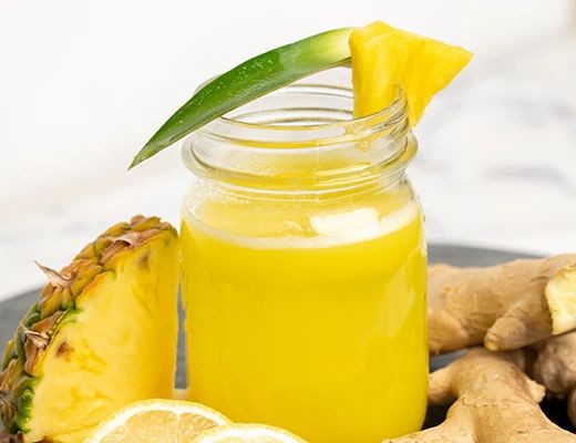 Ginger Pineapple Detox Smoothie