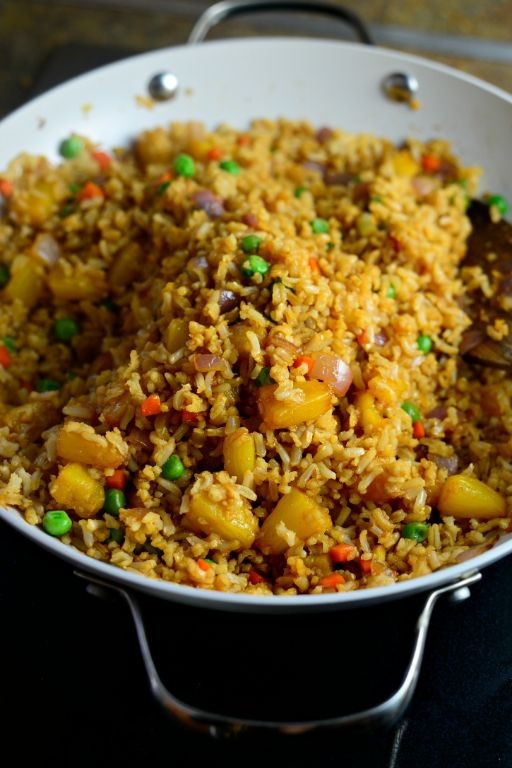 Ginger Pineapple Fried Rice