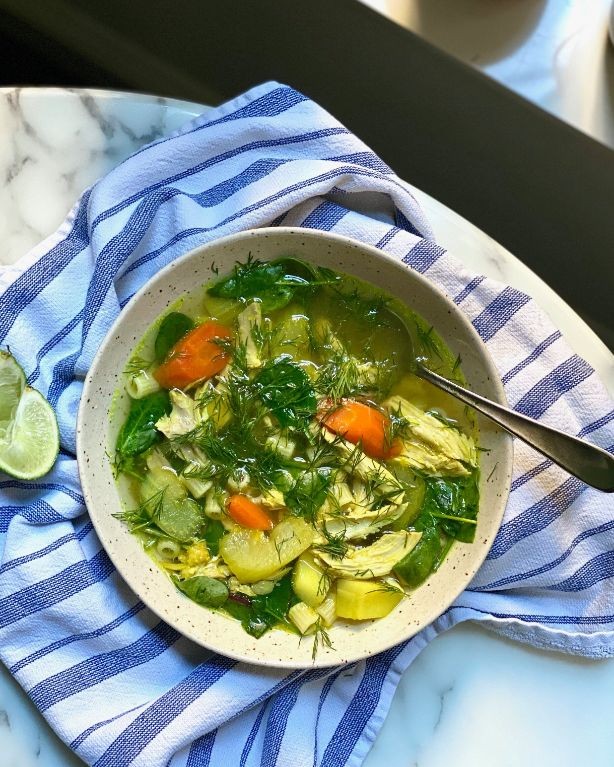 Ginger Turmeric Immune-Boosting Soup
