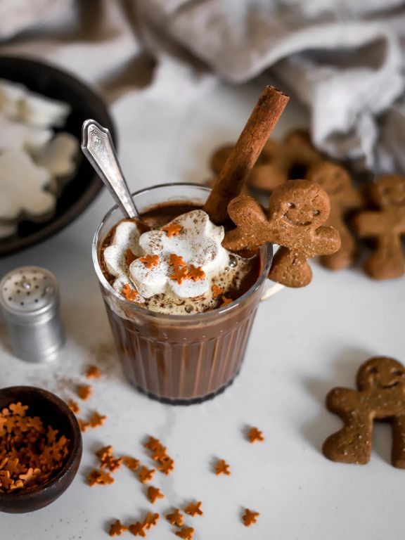 Gingerbread Spiced Hot Cocoa