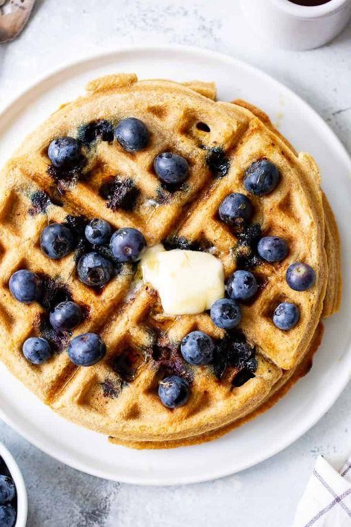 Gluten Free Blueberry Waffles