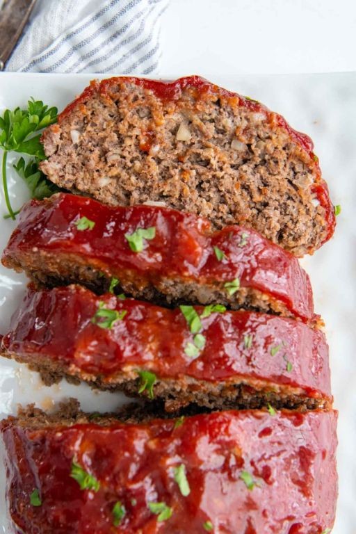 Gluten Free Meatloaf with Oatmeal