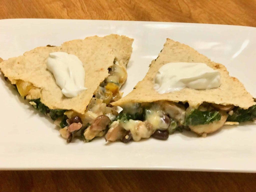 Gluten Free Veggie Quesadillas