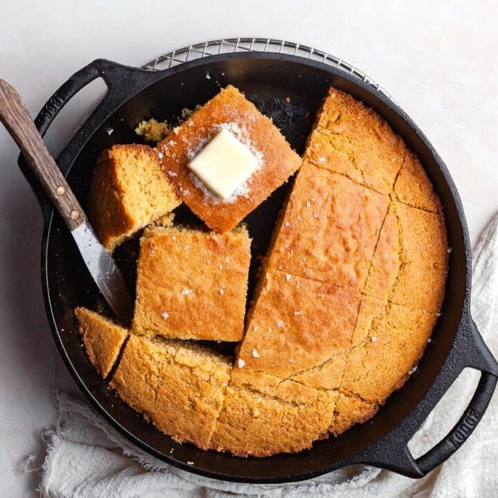 Gluten-Free Cast Iron Skillet Cornbread