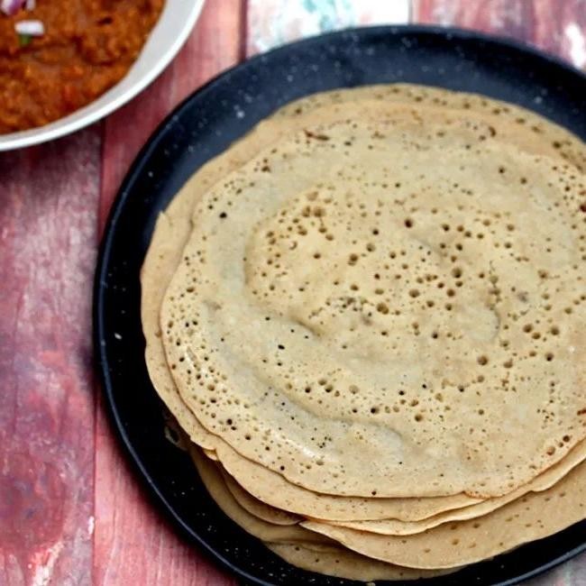 Gluten-Free Injera with Sorghum Flour