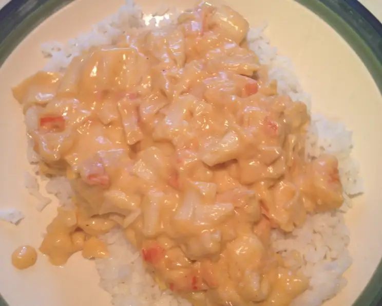 Gluten-Free Lobster Newburg with Rice