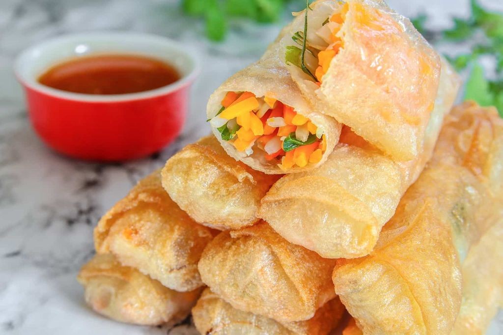 Gluten-Free Rice Paper Spring Rolls