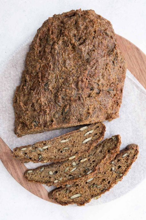 Gluten-Free Sprouted Quinoa Bread