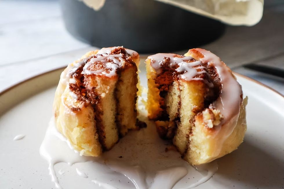 Glutinous Rice Flour Cinnamon Rolls