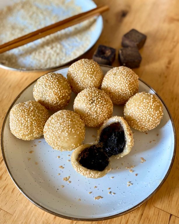 Glutinous Rice Flour Sesame Balls