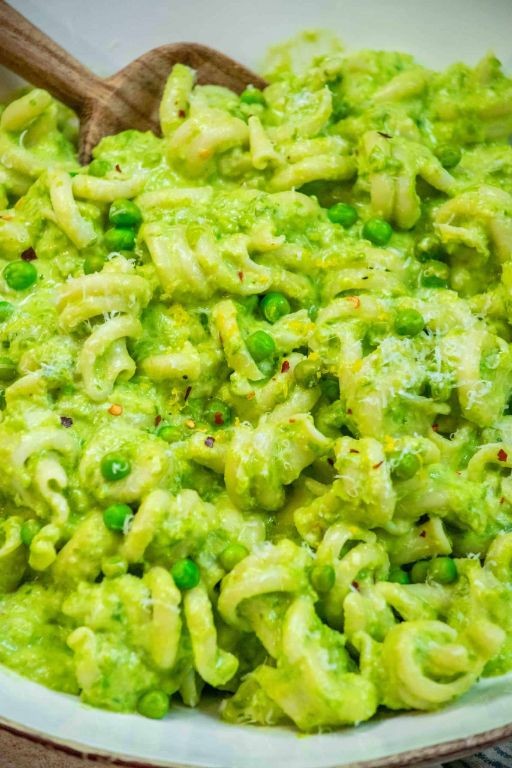 Goblin Green Pea Pasta with Lemon Zest