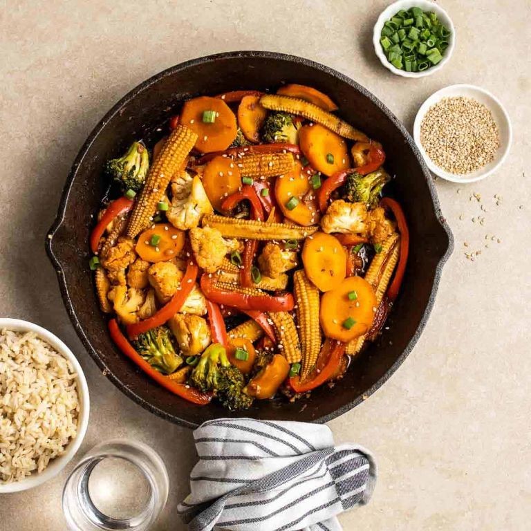 Gochujang Stir-Fried Vegetables