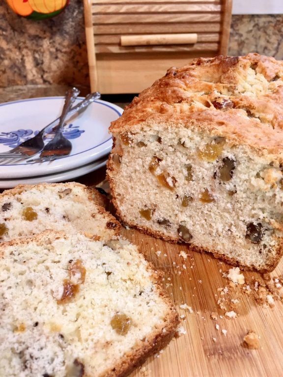 Golden Raisin and Walnut Loaf