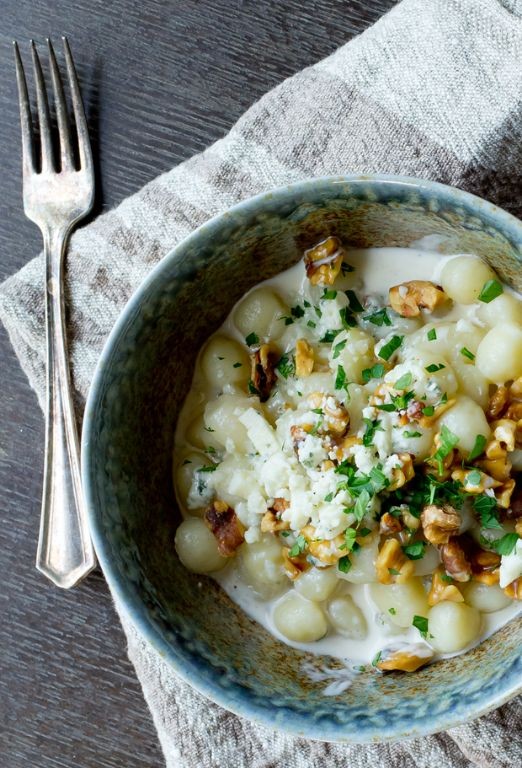 Gorgonzola and Walnut Gnocchi